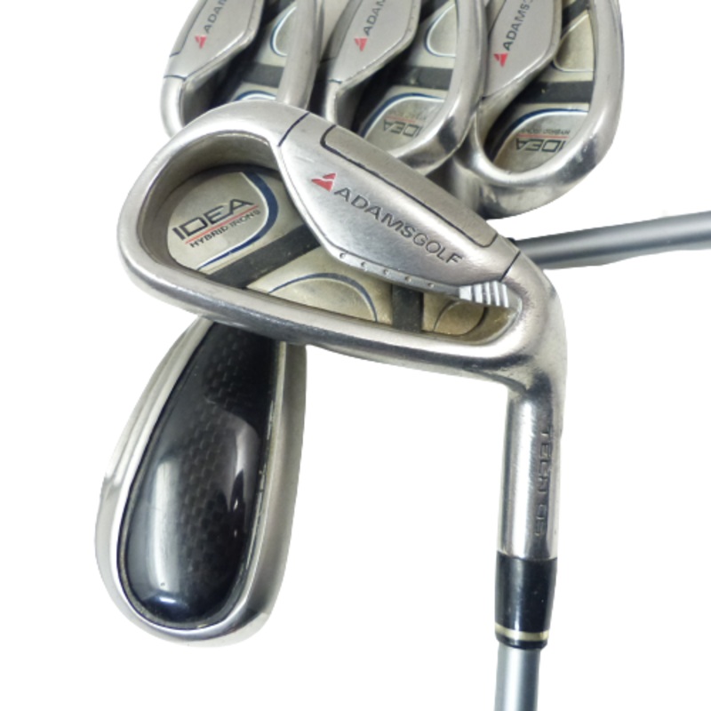 Adams: Idea Tech OS Combo Iron Set 6h, 7-PW Graphite Regular Right Hand