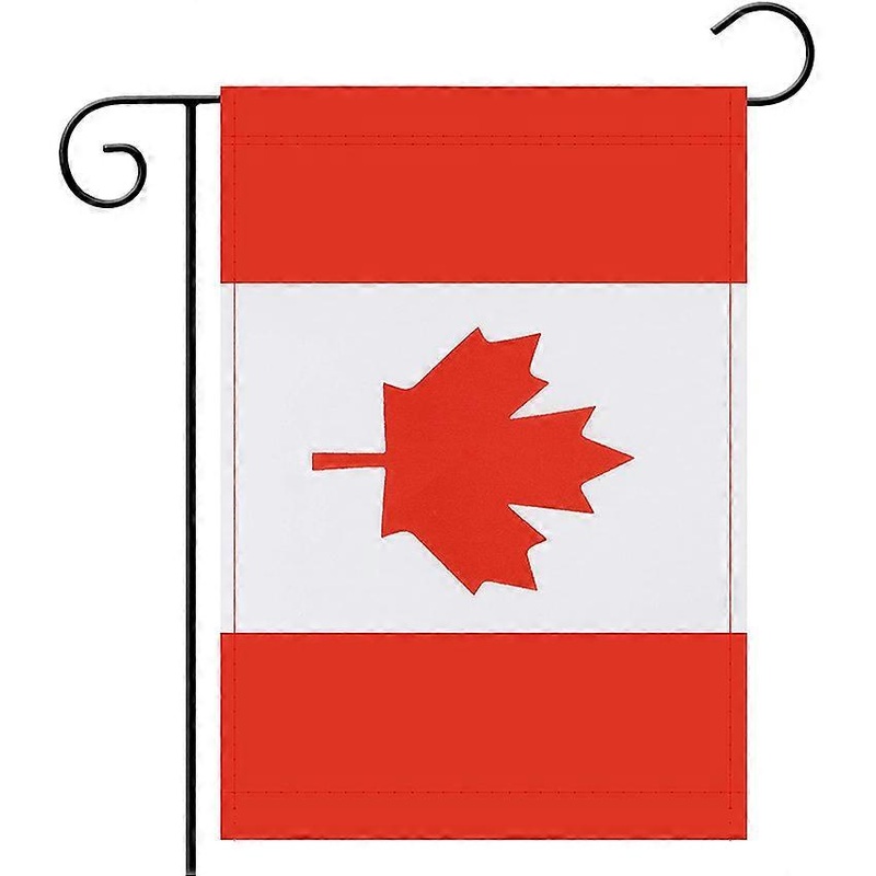 Canada Canadian Maple Leaf National Flag Garden Yard Flag 12x 18 Inches 100% Polyester For Patio Lawn Outdoor Home Decor