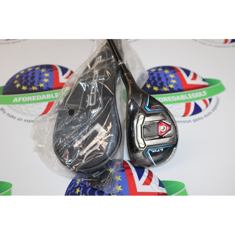 Used Cobra Ltd X One Length 24 Degree Hybrid Kbs Pgi 65G Graphite Shaft Seniors