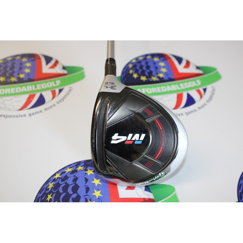 Used Taylormade M4 16.5 Degree #3 Hl Wood Matrix White Tie Mfs X5 55G Regular