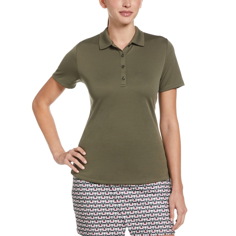 Women’s Swing Tech Solid Polo|Industrial Green|XS|S|M|L|XL|XXL