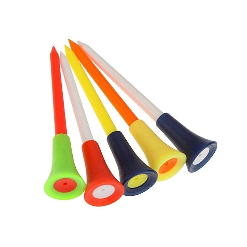 50pcs 83mm GolfTShirts mixed color plastic Golf TShirts  magnetic hat clip and ball marker multicolor