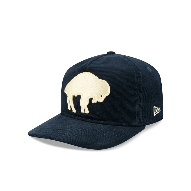 Buffalo Bills Nostalgic Navy Corduroy 19TWENTY Adjustable Hat