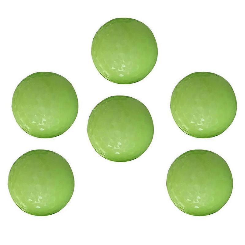 FRCOLOR 6Pcs Luminous Balls Automatic Light Absorption and Fluorescent Balls