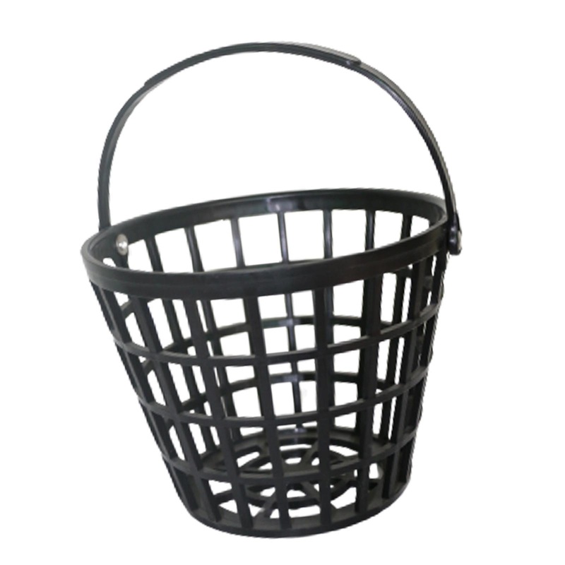 Golf Range Bucket Carrier Golf Ball Holder Portable Display Golf Ball Basket 19.9×15.5x13cm