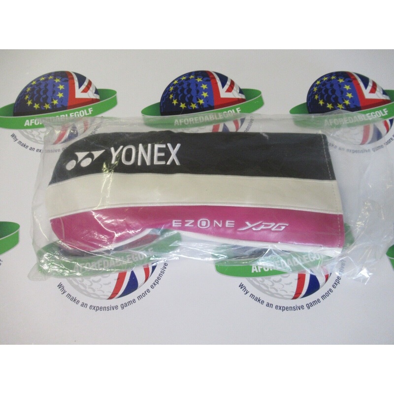 New Yonex Ezone Xpg Black/White/Magenta Driver Head Cover