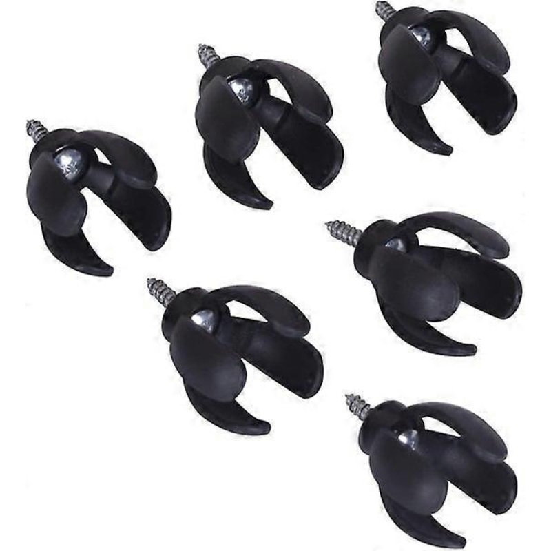 6 Pcs Golf Ball Pick Up Retriever Claw Sucker Tool