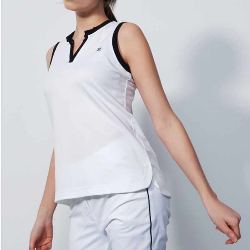 Daily Sports Massy S/L Mock – White/Black