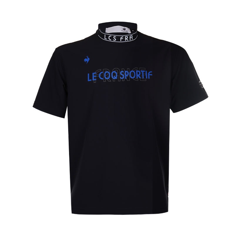 LE COQ SPORTIF GOLF Oversize Men’s Mock Shirt (Black)