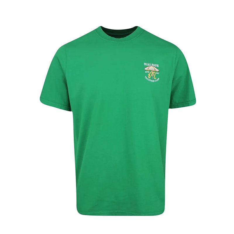 MALBON GOLF Vacation Club Men’s T-Shirt (Kelly Green)