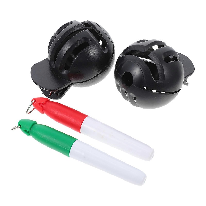Manual Golfs Alignment Tool for Line Drawing 2Sets Golf Ball Marker Clip