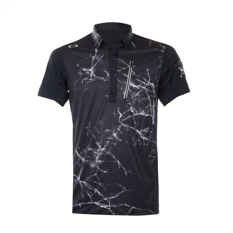 OAKLEY Japan Ice Smash Mens Polo (Black)