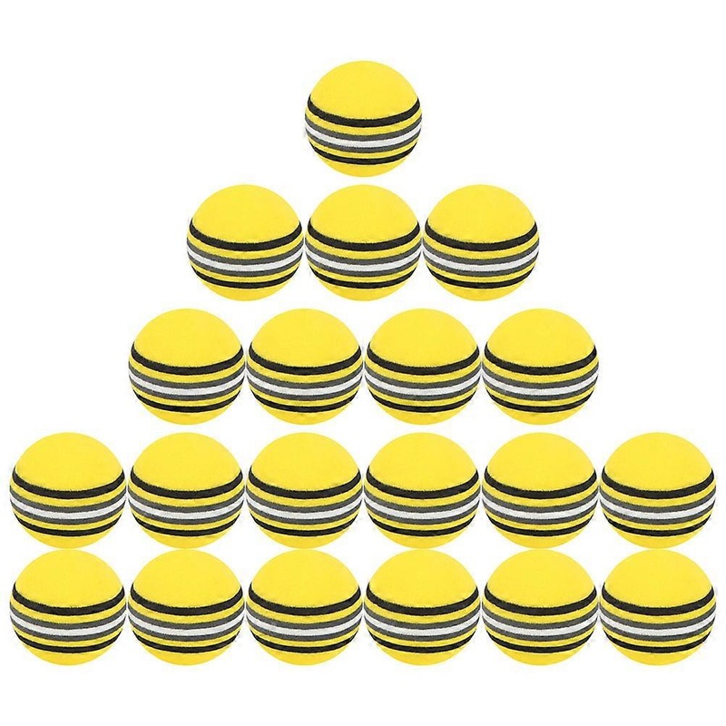 Practice Balls for Golf Enthusiasts 42mm Diameter EVA Material 20Pcs