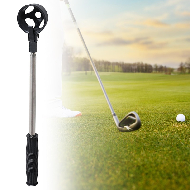 Stainless Steel Golf Ball Retriever Adjustable Length Durable Catcher For Golf Sports Accessories