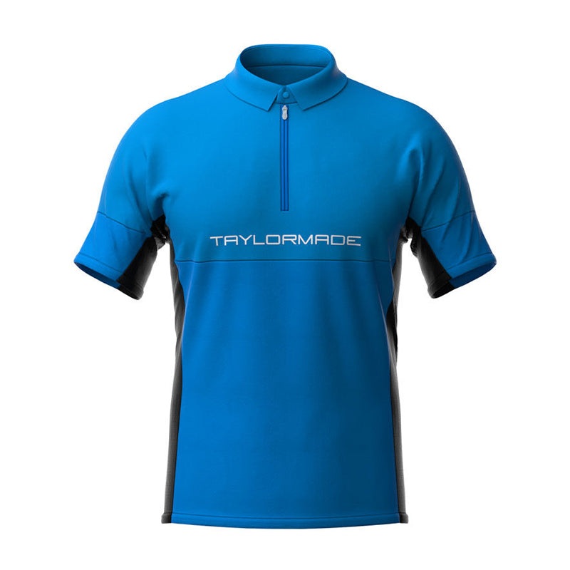 TAYLORMADE Tour TM Hybrid Men’s Polo (Blue)