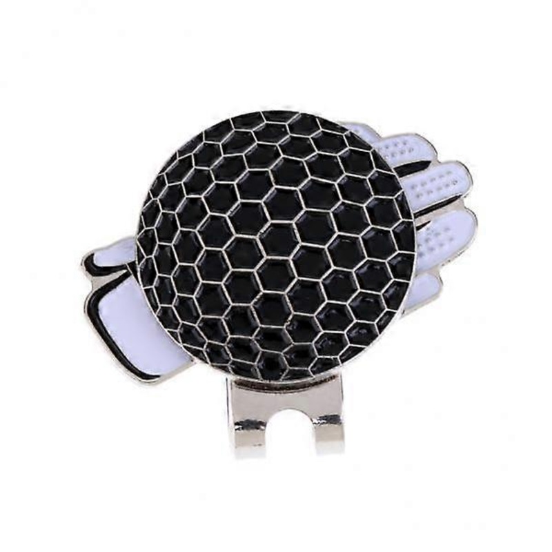 10 Stainless Steel Mini Pattern Golf Hat Clip