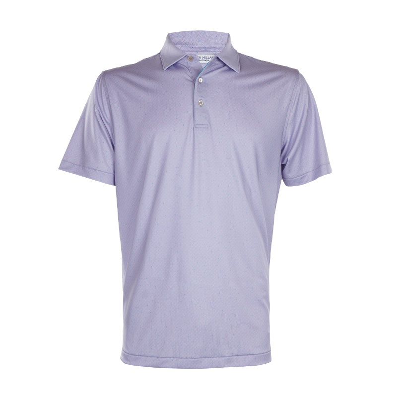 PETER MILLAR Soriano Performance Jersey Men’s Polo (Lavender Fog)