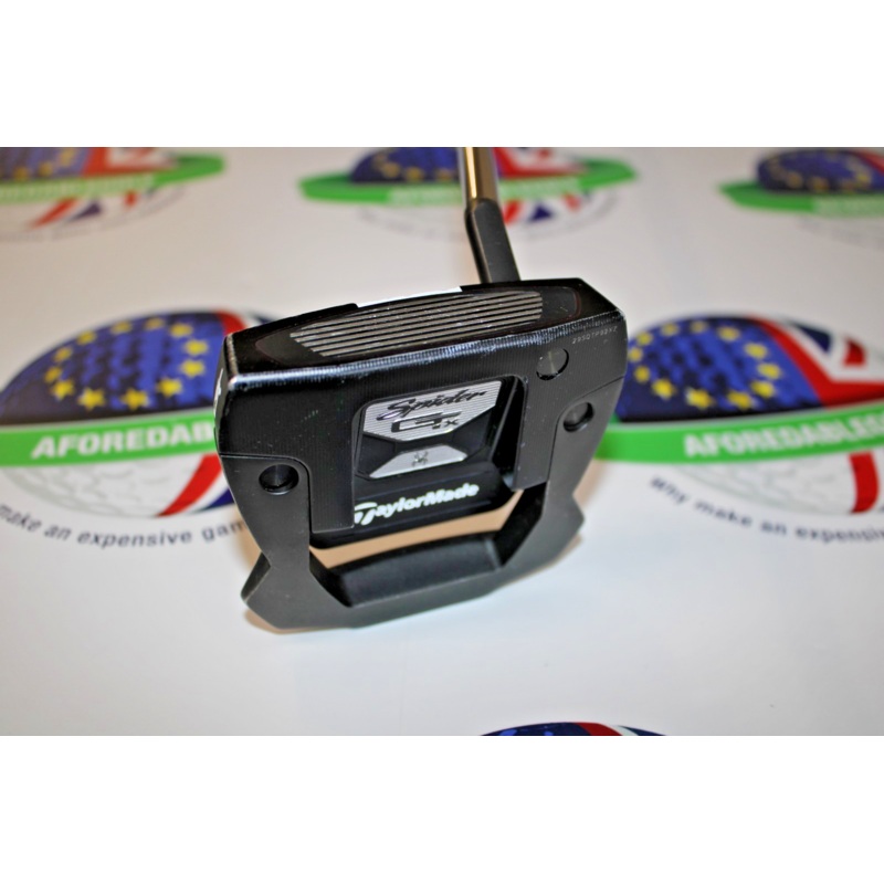 Used Taylormade Spider Gtx 35 Putter With Superstroke Fatso 5.0 Putter Grip