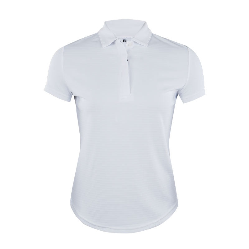 FOOTJOY Jacquard Women’s Polo (White)