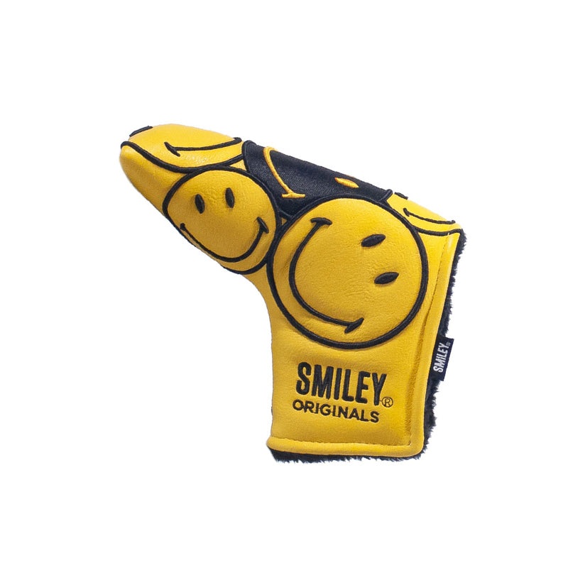 KRAVE Smiley Original Stacked Blade Putter Headcover
