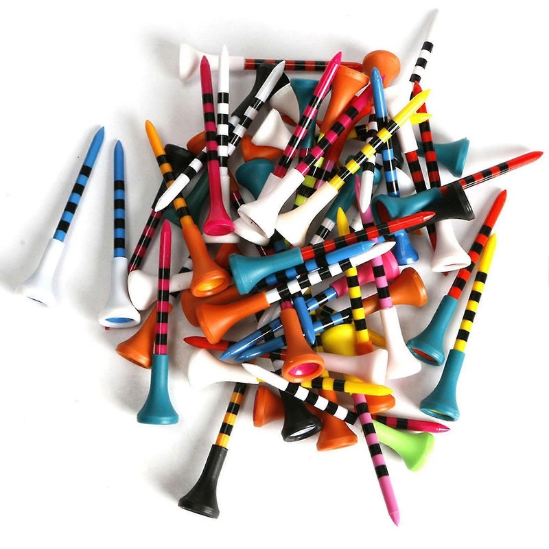 Plastic Golf Tee Multi Color Plastic Golf Tee Unbreakable Plastic Reusable Golf Tee