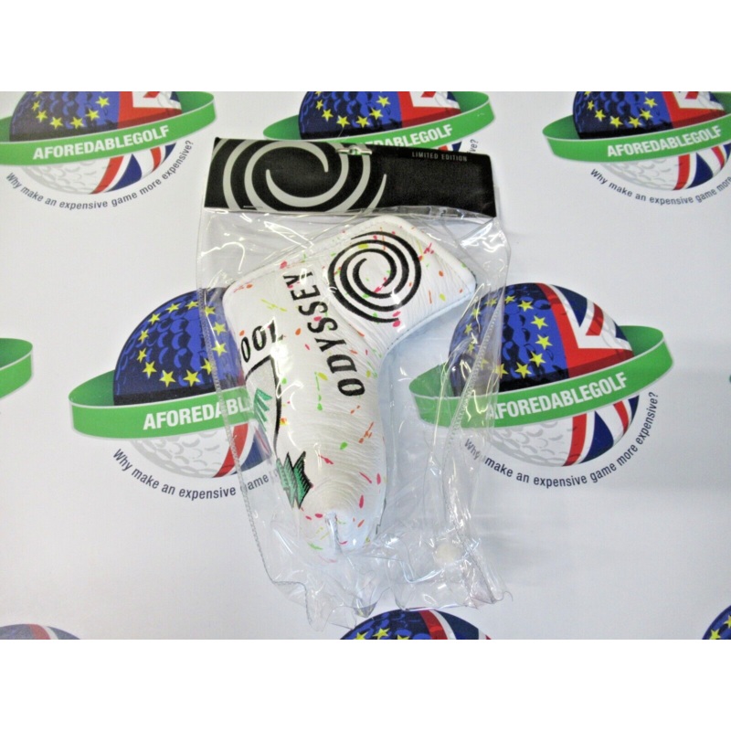 New Odyssey Limited Edition Leather July Major 2023 Blade Putter Head Cover