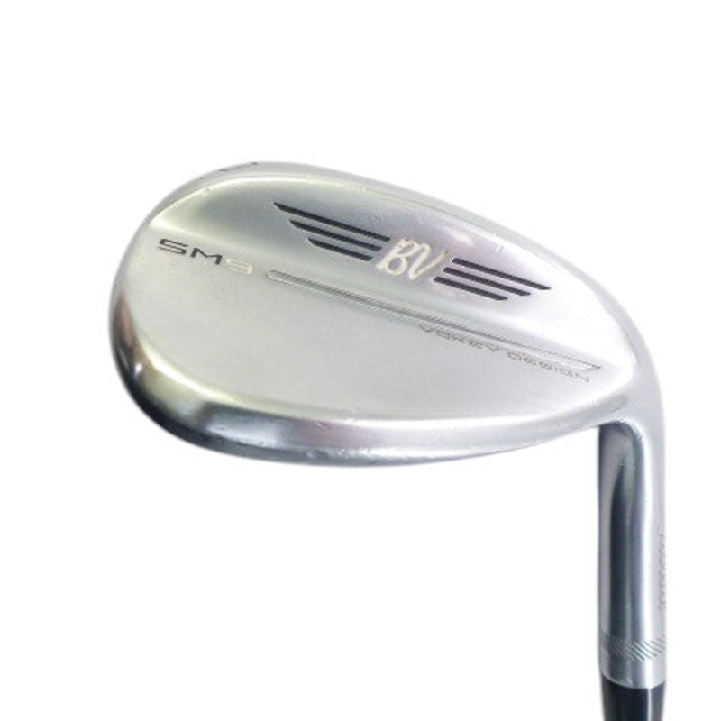 Titleist: Vokey SM9 Tour Chrome 60 Wedge L-Grind Steel Wedge Right Hand