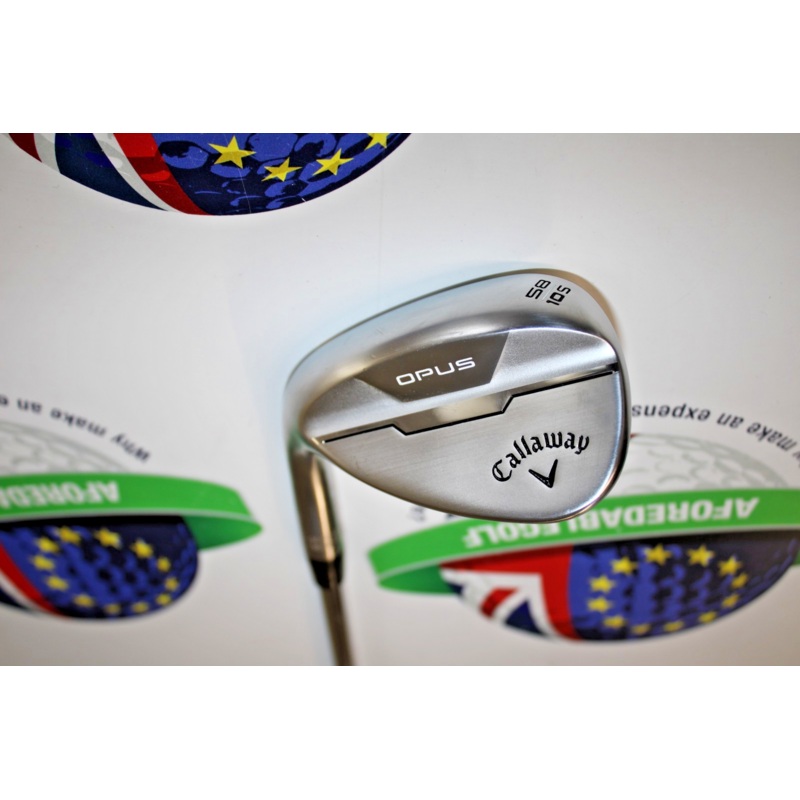 Callaway left hand Opus Chrome 58/10s wedge TT Dynamic Gold Mid 115 wedge flex