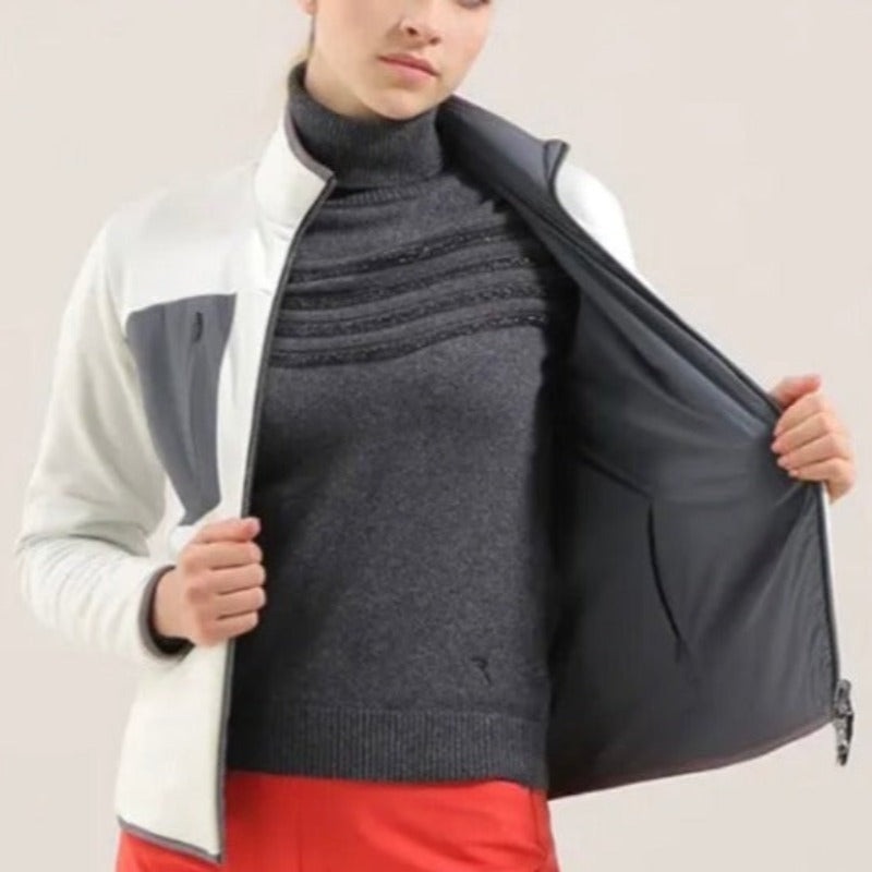 Cherv Provenza Reversible Jacket – Ivory