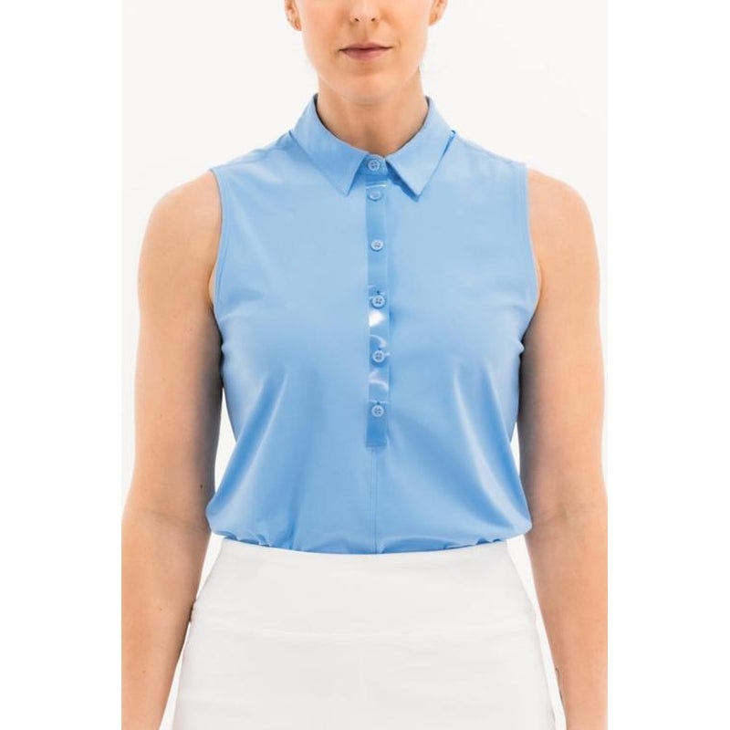 Foray Golf Core 3.0 S/L Polo – Cielo Blue