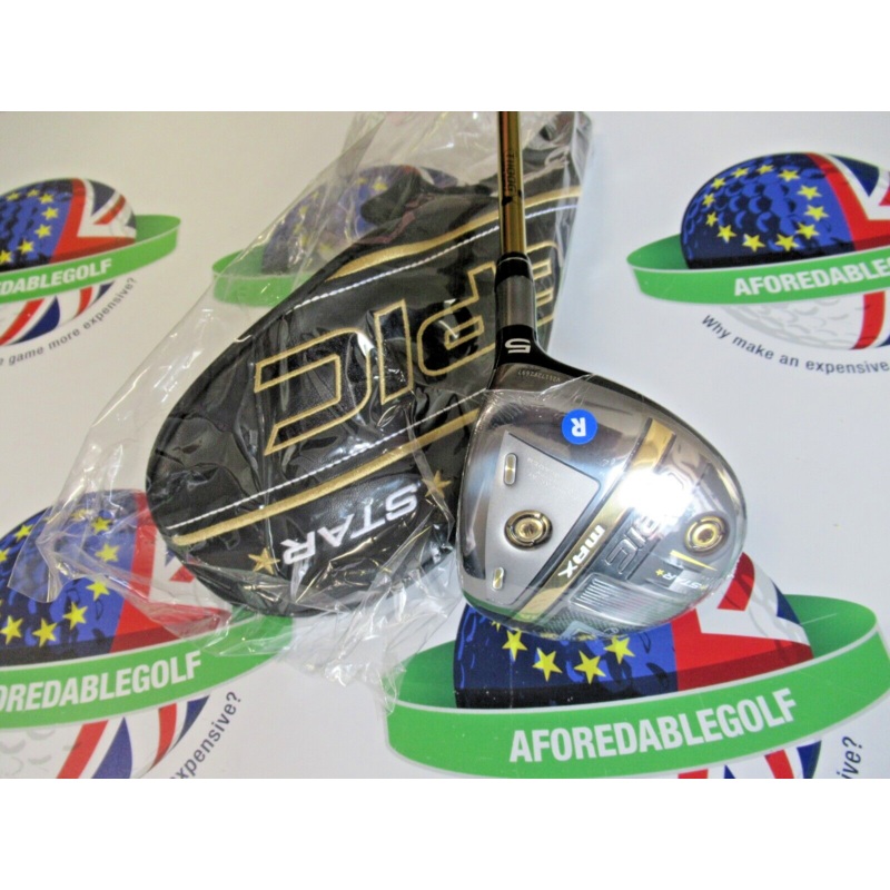 New Callaway Epic Max Star #5 Fairway Wood Ust Mamiya Attas 40R Regular Flex