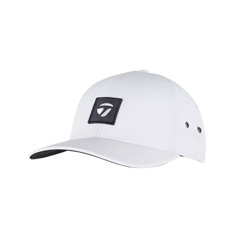 TAYLORMADE Lifestyle Camo Patch Flatbill Men’s Cap (White)