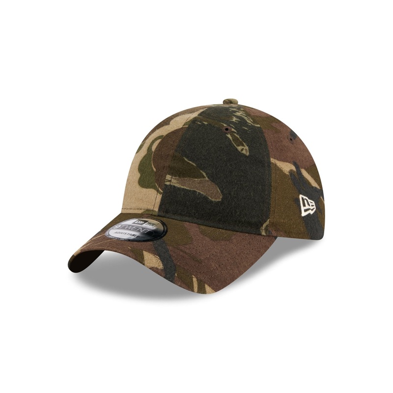Three Looms Wool Woodland Camo 9TWENTY Adjustable Hat