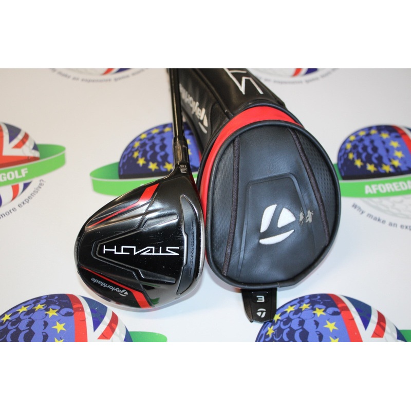 Used Taylormade Left Hand Stealth 15 Degree #3 Wood Ventus Red Fw 5.R Regular