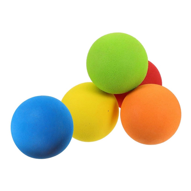 5 Pieces Golf Practice AI Ball Backyard Colorful Soft Golf Accessories Eva Foam