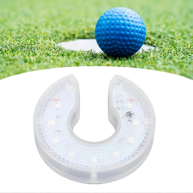Adjustable Color Loop LED Putting Green Hole Light – Water-Resistant with High Brightness in 5 Colors for Night Practice & Golf Training