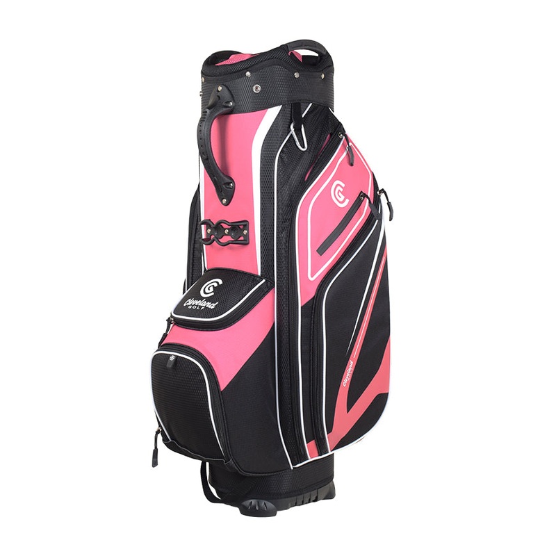 Cleveland Lite Cart Bag – Pink Black