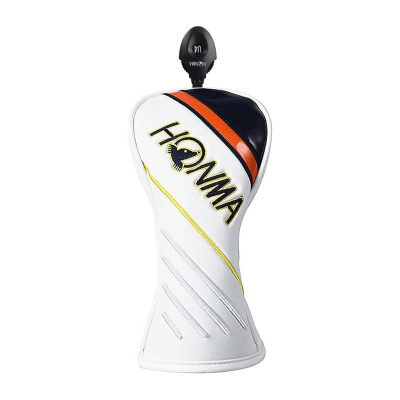 HONMA Pro Utility Headcover (White/Orange)