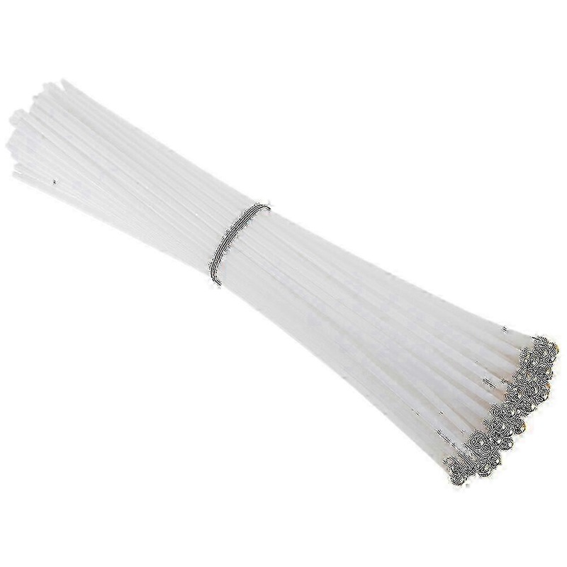 2025 100pcs Plastic Flag Sticks Diy Flag Pole Plastic Sticks Sporting Events