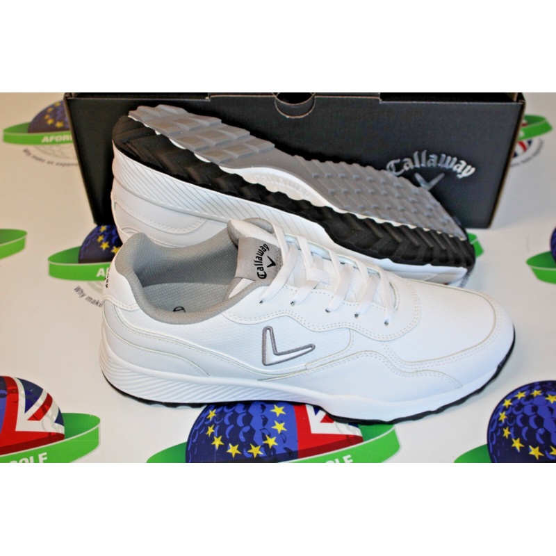 Callaway Chev Series Callaway The 82 Golf Shoes White/Grey UK Size 8 M Fit