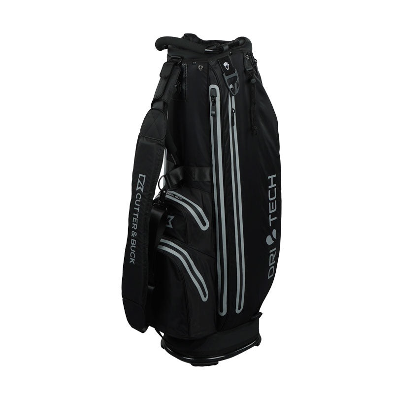 CUTTER & BUCK 9741-D 9 Waterproof Cart Bag (Black)