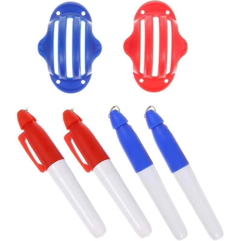 6 PCS Golf Marker Ball Marking Tool Alignment Tool Ball Liner Marker Tool Ball Markers Tool Golf Tool Golf Accessories Golf accesories Ball Drawing Li