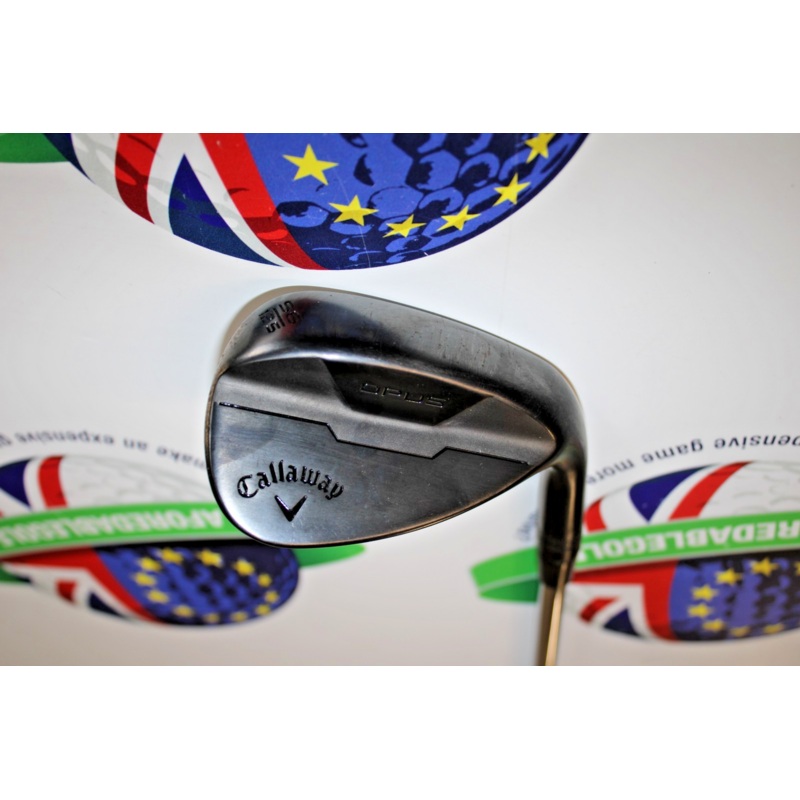 Used Callaway Opus Black 56/12s sand wedge True Temper Dynamic Gold Mid 115