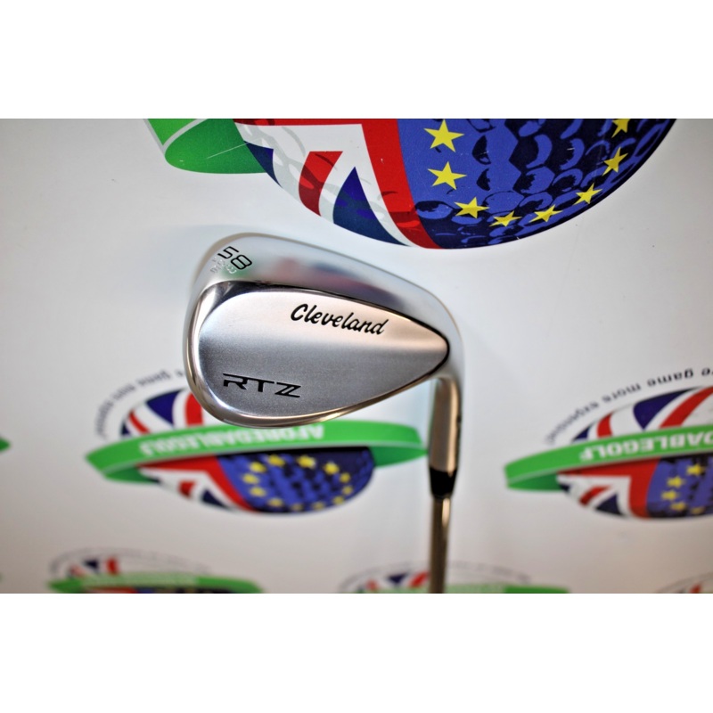 Used Cleveland RTZ 58 low 6 ZZ Alloy lob wedge Dynamic Gold Spinner Tour issue
