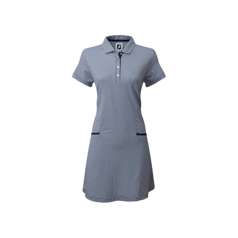 Women’s Navy Houndstooth Dress