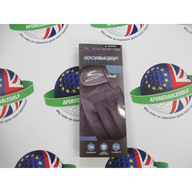 Cobra Stormgrip Rain Glove Black Size Small Pair