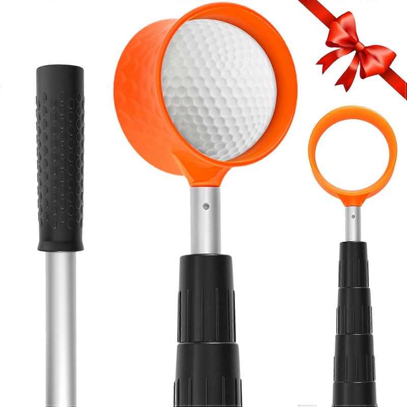Golf Ball Retriever, 15Ft Golf Ball Retriever for Telescopic Water, TwoSided Golf Ball Grabber
