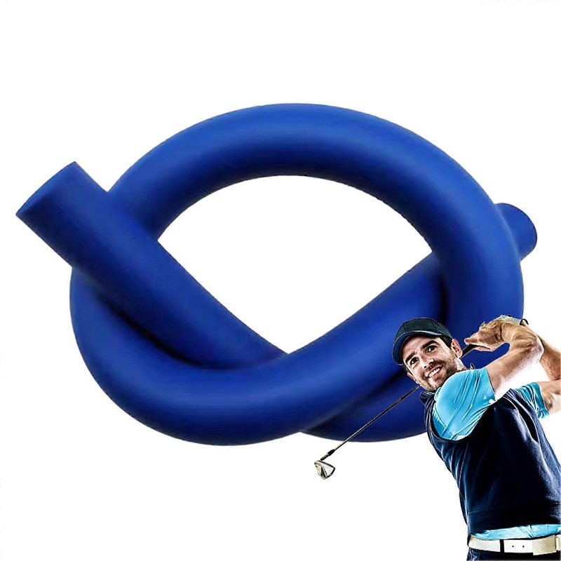 Golf training accessories  Golf putting training stick, 88 cm, flexible posture corrector, portable, for practicing blue