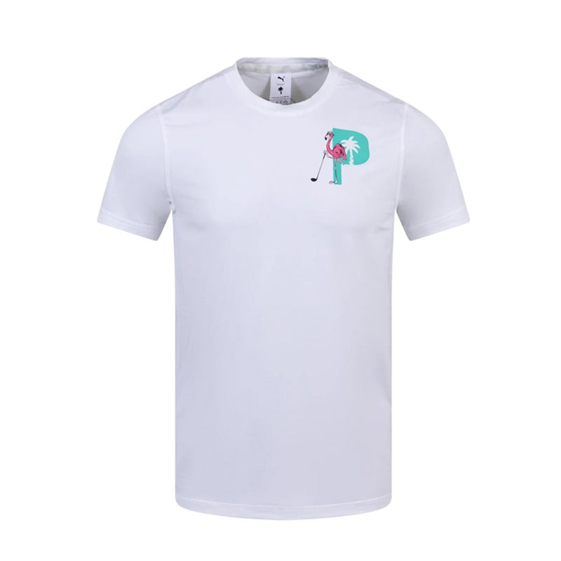 PUMA x PTC Men’s Graphic Tee (White Glow)