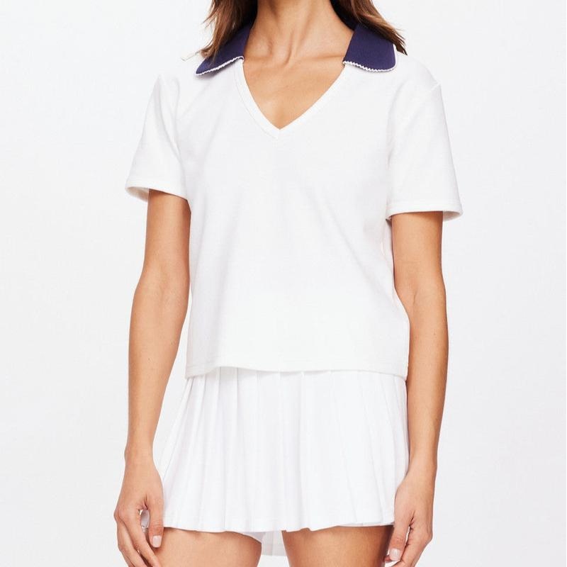 The Upside Jacobs Polo – White